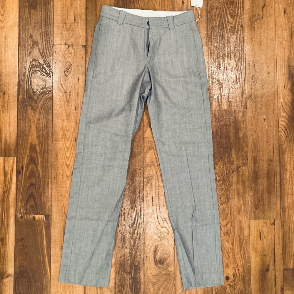 NWT Ivory Incotex Gray Pants Size 30 (W) 34 (L)